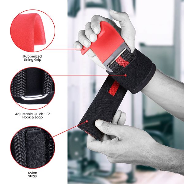 3 Red Lifting Steel Hook